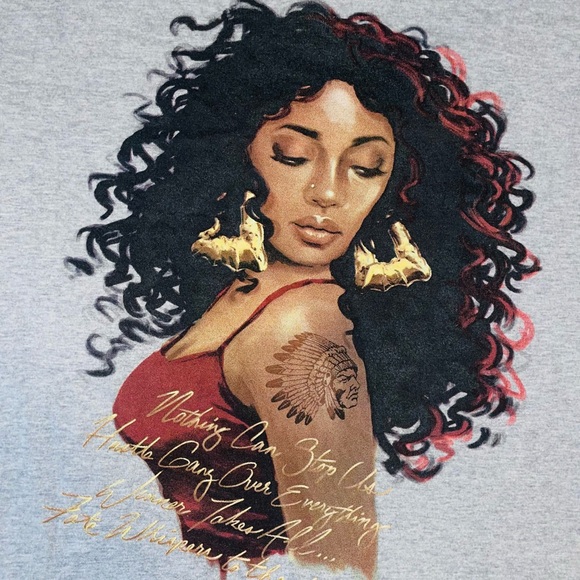 Y2K Hustle Gang Black Women Nothing Can Stop Us XL - Picture 4 of 4